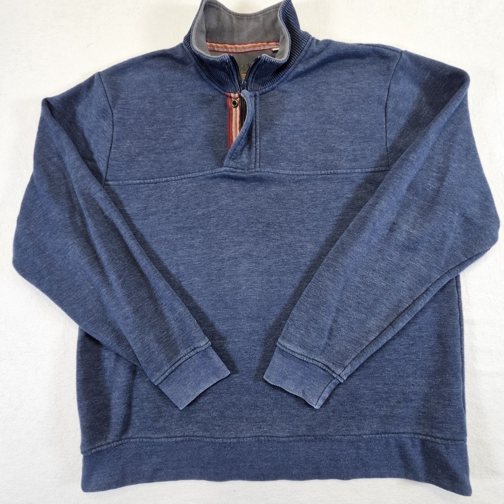 Orvis Quarter Zip Mens XL Navy Fly Fishing‎ Gorpcore Cabincore Classic Preppy